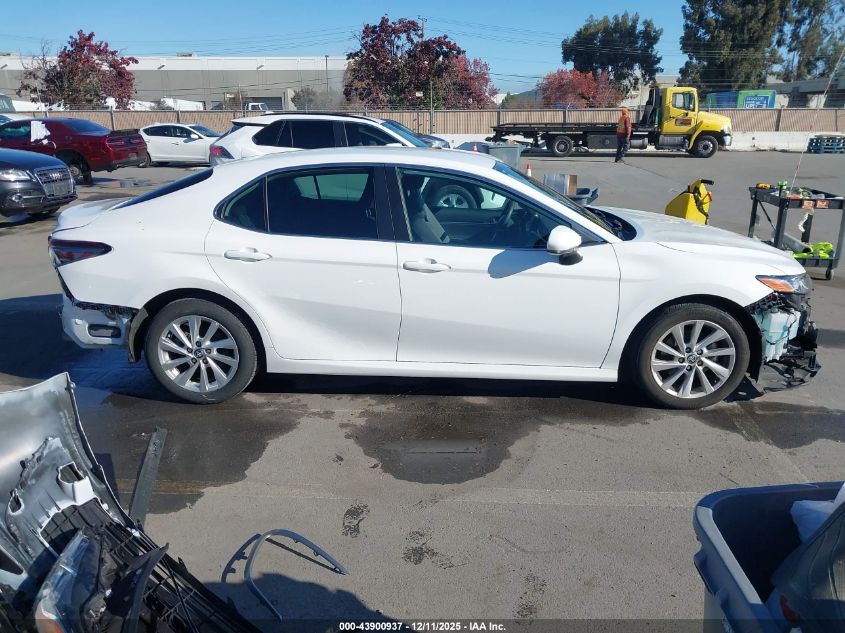 2021 Toyota Camry Le VIN: 4T1C11AK9MU521020 Lot: 43900937