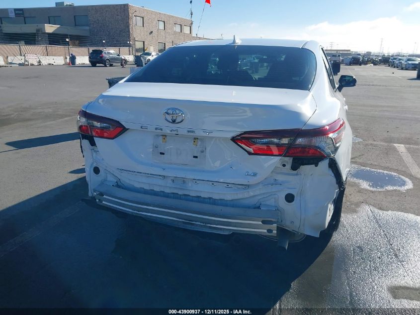 2021 Toyota Camry Le VIN: 4T1C11AK9MU521020 Lot: 43900937