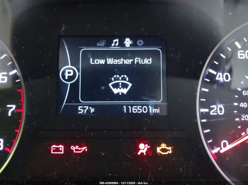 2017 Kia Sportage Lx VIN: KNDPMCAC2H7153012 Lot: 43900960