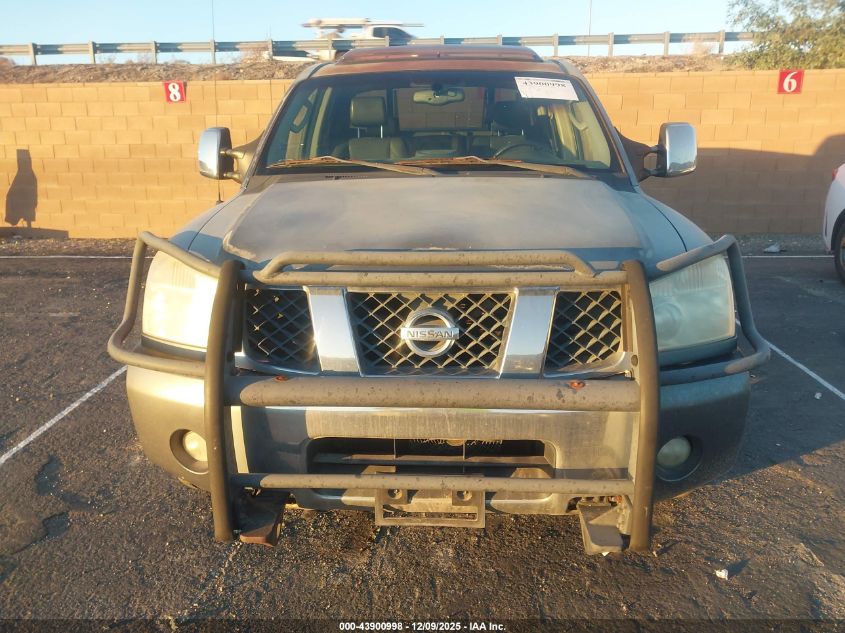 2005 Nissan Titan Le VIN: 1N6AA07A65N520324 Lot: 43900998