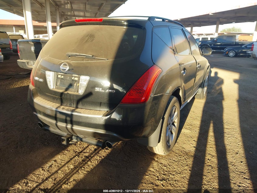JN8AZ08WX6W532031 2006 NISSAN MURANO photo no. 4