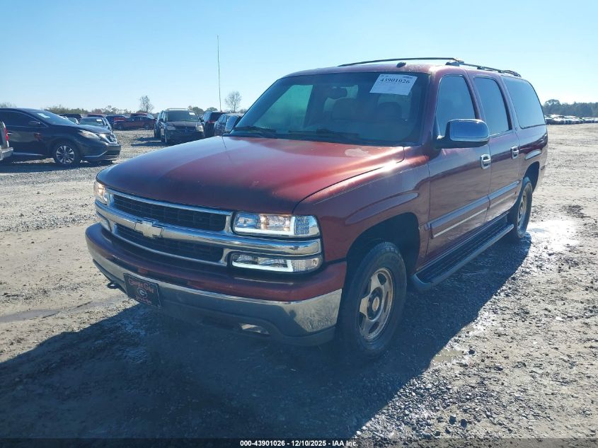 2002 Chevrolet Suburban 1500 Lt VIN: 1GNEC16Z52J316197 Lot: 43901026