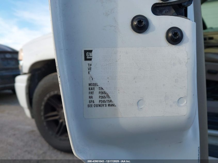 2006 GMC Yukon Denali VIN: 1GKEK63U36J122683 Lot: 43901043