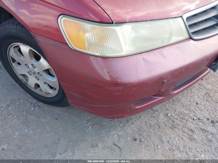 2002 Honda Odyssey Ex VIN: 5FNRL18652B025672 Lot: 43901048