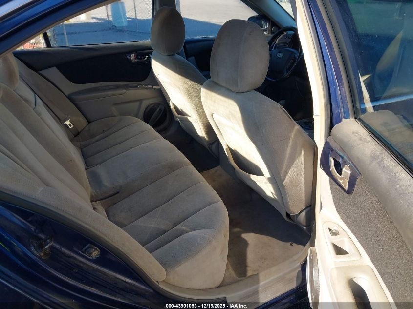 2006 Kia Optima Ex V6 (New)/Lx V6 (New) VIN: KNAGE124865039837 Lot: 43901053