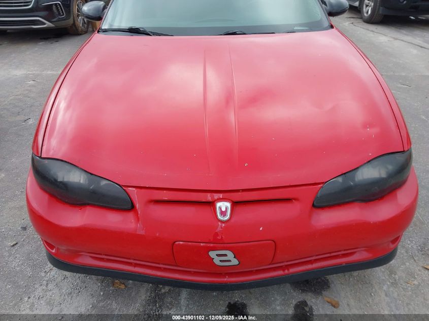 2004 Chevrolet Monte Carlo Supercharged Ss VIN: 2G1WZ121549376192 Lot: 43901102