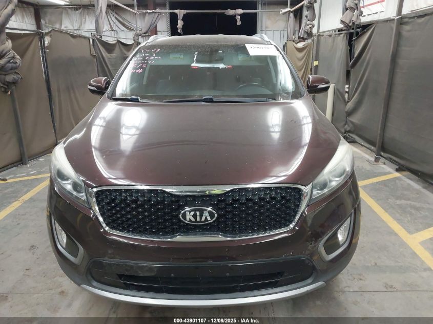 2016 Kia Sorento 3.3L Ex VIN: 5XYPH4A55GG001531 Lot: 43901107