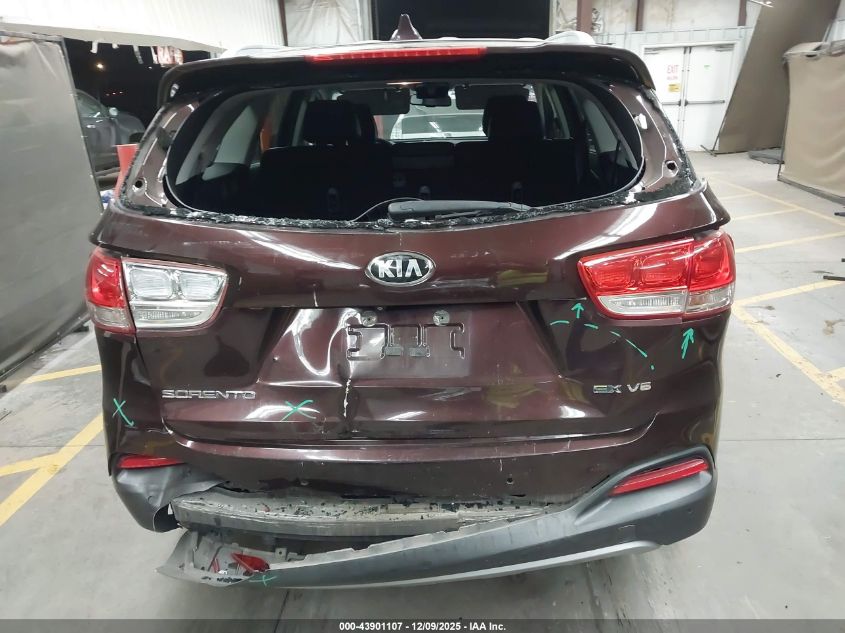2016 Kia Sorento 3.3L Ex VIN: 5XYPH4A55GG001531 Lot: 43901107
