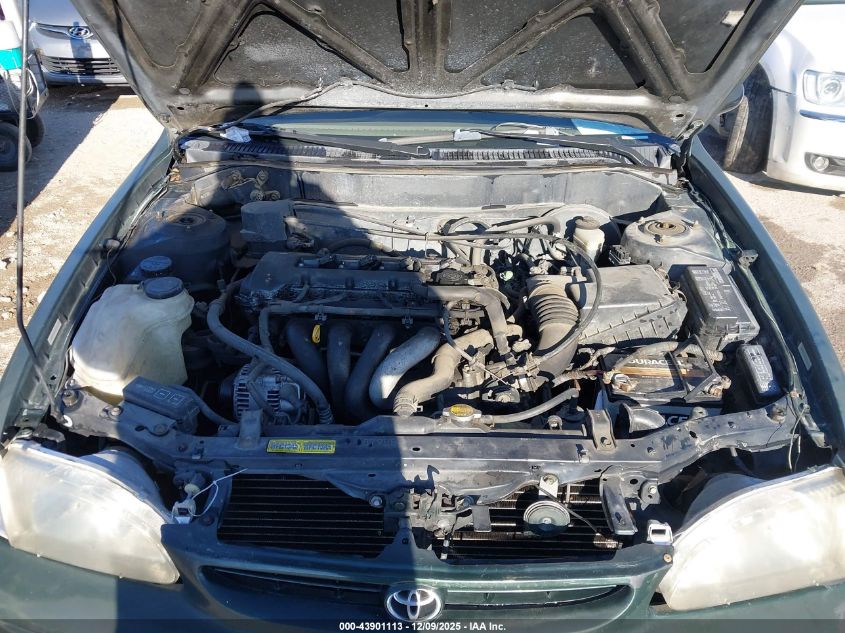 2000 Toyota Corolla Ce VIN: 2T1BR12E8YC336123 Lot: 43901113