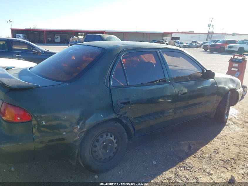 2000 Toyota Corolla Ce VIN: 2T1BR12E8YC336123 Lot: 43901113