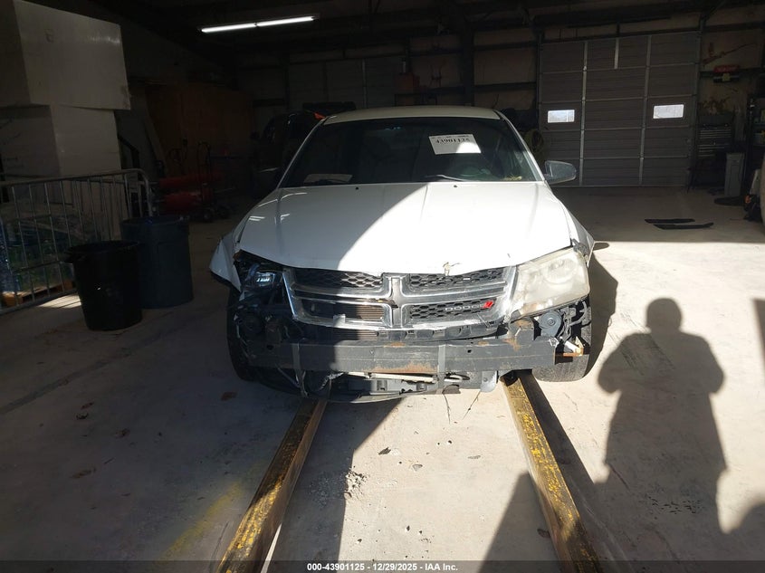 2012 Dodge Avenger Se VIN: 1C3CDZAB7CN110349 Lot: 43901125