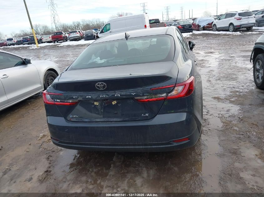 2025 Toyota Camry Le VIN: 4T1DAACK5SU584226 Lot: 43901141