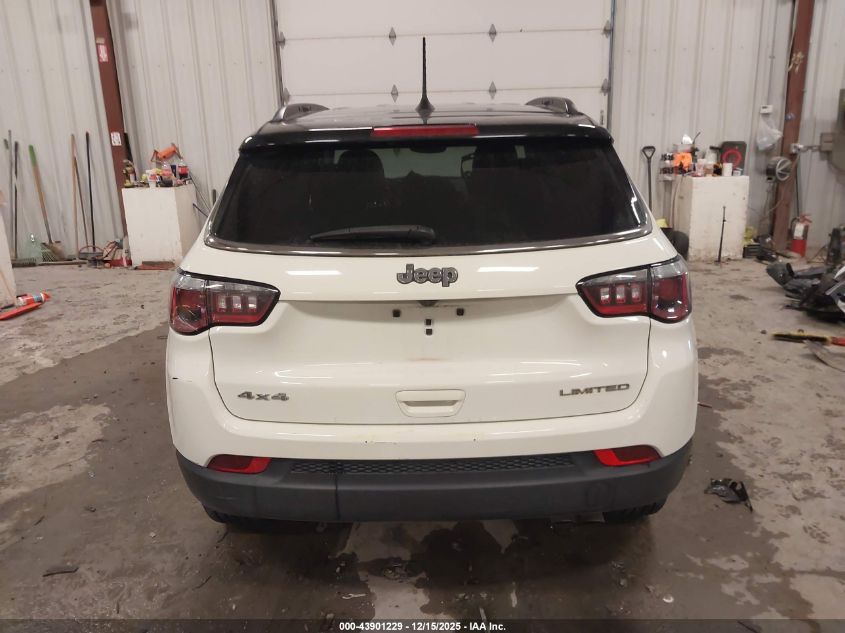 2019 Jeep Compass Limited 4X4 VIN: 3C4NJDCB1KT840298 Lot: 43901229