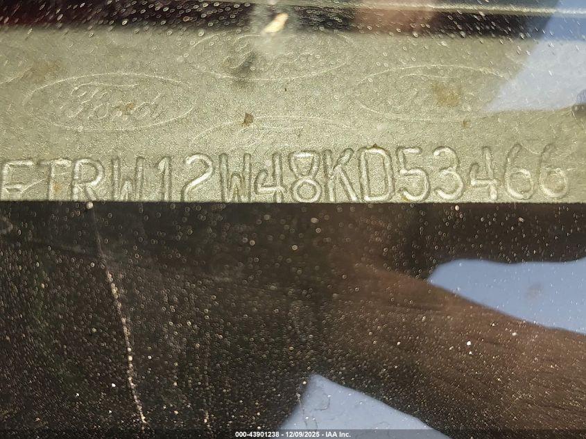 2008 Ford F-150 60Th Anniversary/Fx2/Xl/Xlt VIN: 1FTRW12W48KD53466 Lot: 43901238