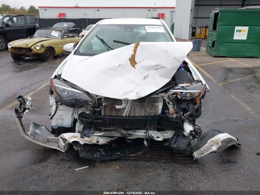 2017 Toyota Corolla Le VIN: 2T1BURHEXHC899890 Lot: 43901295