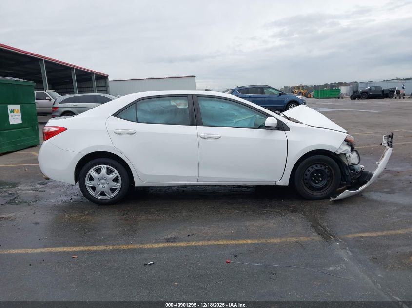 2017 Toyota Corolla Le VIN: 2T1BURHEXHC899890 Lot: 43901295