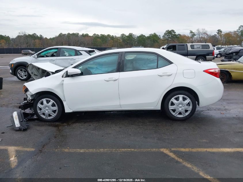 2017 Toyota Corolla Le VIN: 2T1BURHEXHC899890 Lot: 43901295