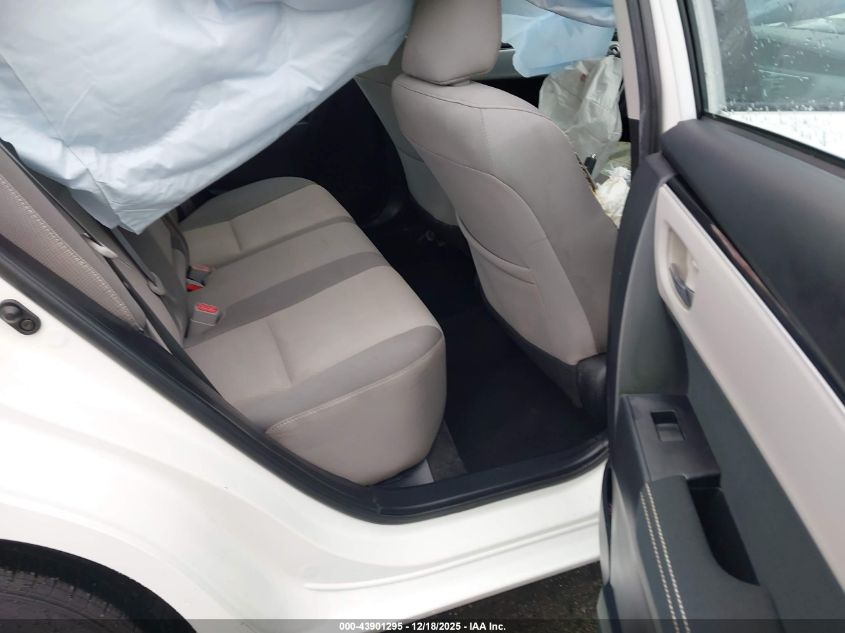 2017 Toyota Corolla Le VIN: 2T1BURHEXHC899890 Lot: 43901295