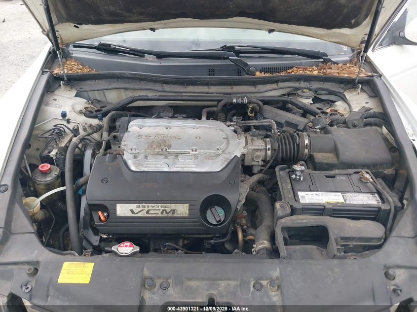 2010 Honda Accord 3.5 Ex-L VIN: 1HGCP3F83AA011112 Lot: 43901321