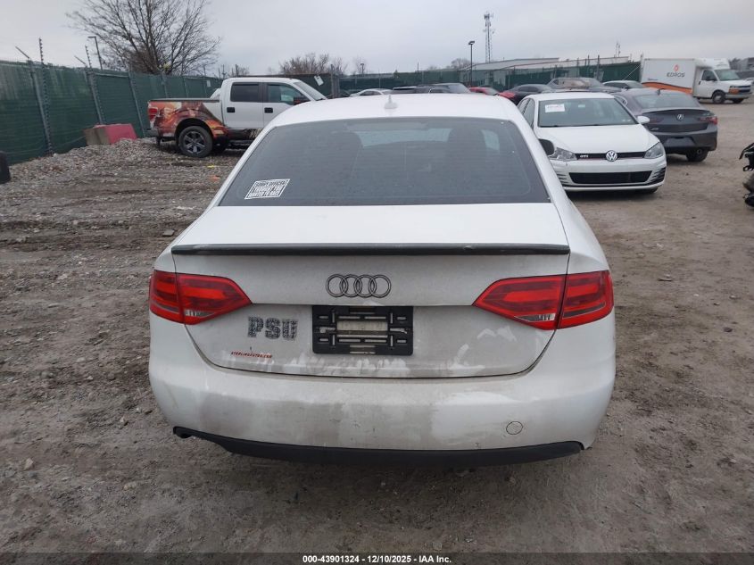 2010 Audi A4 2.0T Premium VIN: WAUBFAFL6AN020494 Lot: 43901324