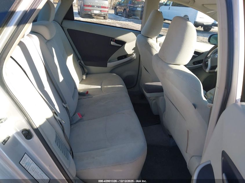 2011 Toyota Prius Two VIN: JTDKN3DU5B0277500 Lot: 43901326