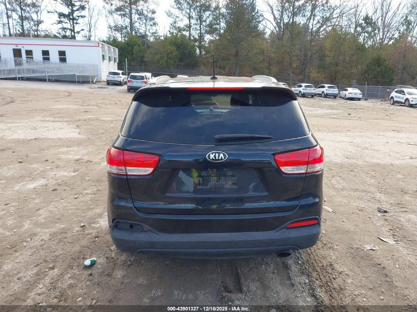 2016 Kia Sorento 3.3L Lx VIN: 5XYPG4A56GG180150 Lot: 43901327