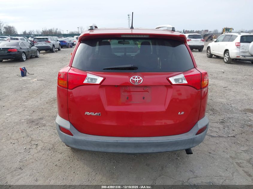 2013 Toyota Rav4 Le VIN: 2T3ZFREV9DW017489 Lot: 43901338