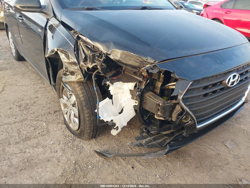 2018 Hyundai Accent Se VIN: 3KPC24A37JE012873 Lot: 43901353