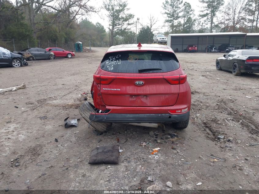 2018 Kia Sportage Lx VIN: KNDPM3AC6J7302141 Lot: 43901355