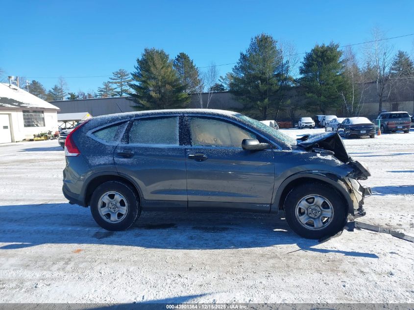 2012 Honda Cr-V Lx VIN: 5J6RM3H38CL020747 Lot: 43901364