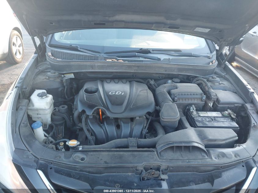 2011 Hyundai Sonata Gls VIN: 5NPEB4AC6BH134727 Lot: 43901365