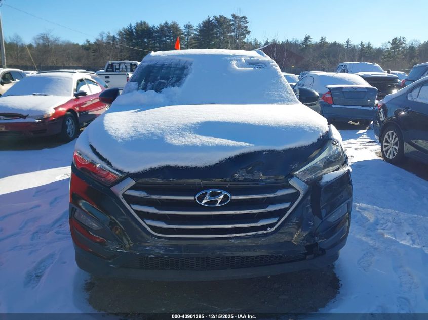 2017 Hyundai Tucson Se VIN: KM8J3CA42HU394454 Lot: 43901385