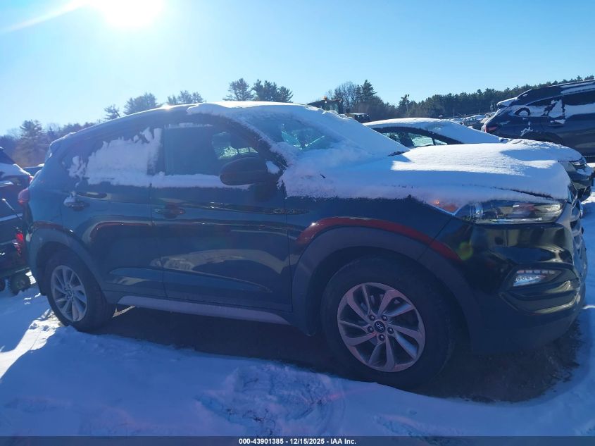 2017 Hyundai Tucson Se VIN: KM8J3CA42HU394454 Lot: 43901385