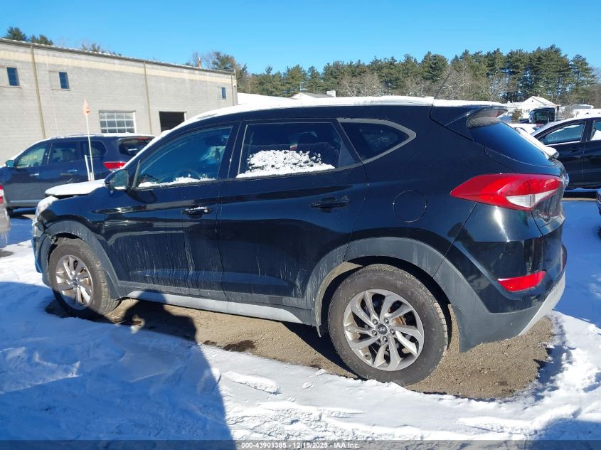 2017 Hyundai Tucson Se VIN: KM8J3CA42HU394454 Lot: 43901385