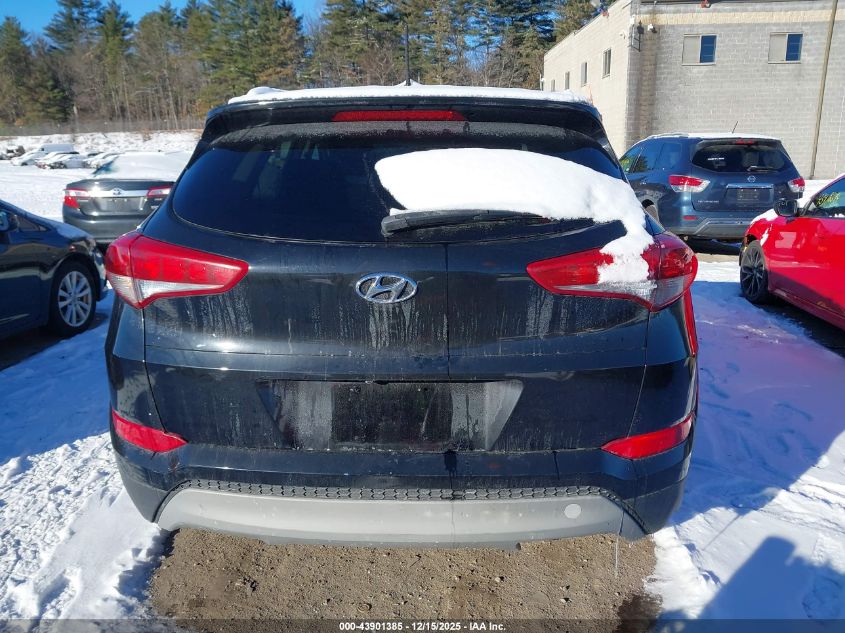 2017 Hyundai Tucson Se VIN: KM8J3CA42HU394454 Lot: 43901385
