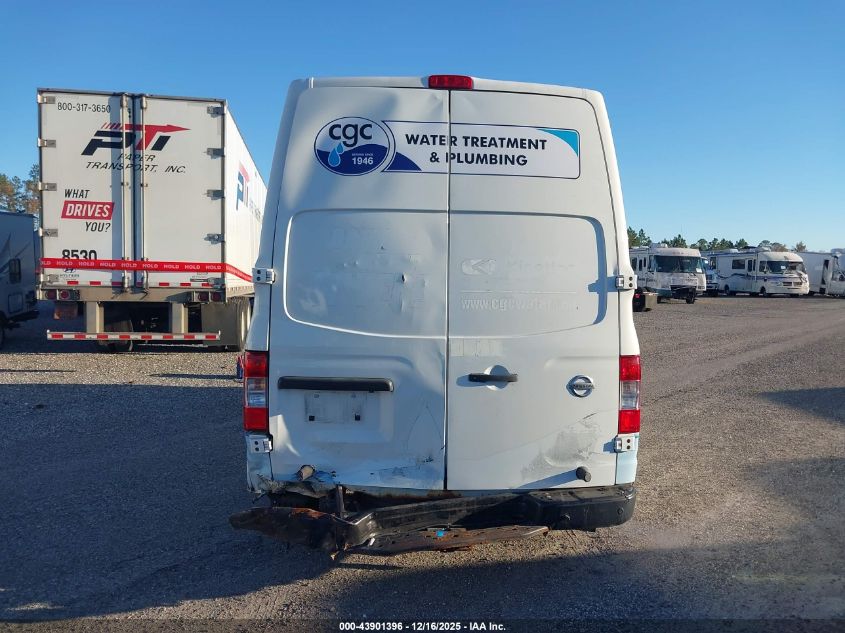 2021 Nissan Nv Cargo Nv3500 Hd Sv High Roof V8 VIN: 1N6AF0LY9MN801147 Lot: 43901396