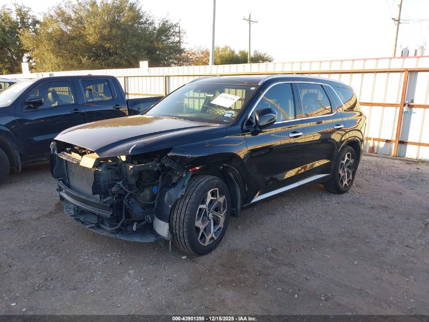 2022 Hyundai Palisade Calligraphy VIN: KM8R74HE0NU479431 Lot: 43901398
