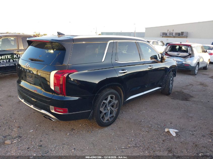 2022 Hyundai Palisade Calligraphy VIN: KM8R74HE0NU479431 Lot: 43901398