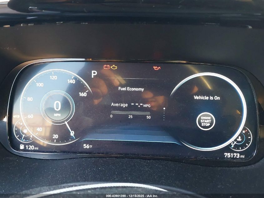 2022 Hyundai Palisade Calligraphy VIN: KM8R74HE0NU479431 Lot: 43901398