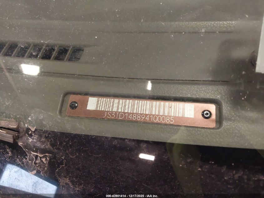 2009 Suzuki Grand Vitara Xsport V6 VIN: JS3TD148894100085 Lot: 43901414