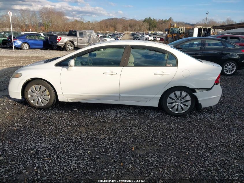 2011 Honda Civic Lx VIN: 19XFA1F52BE007686 Lot: 43901429