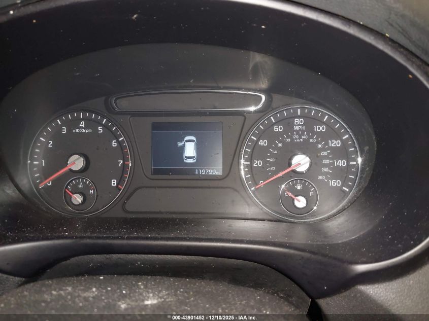 2019 Kia Sorento 2.4L Lx VIN: 5XYPGDA32KG552722 Lot: 43901452