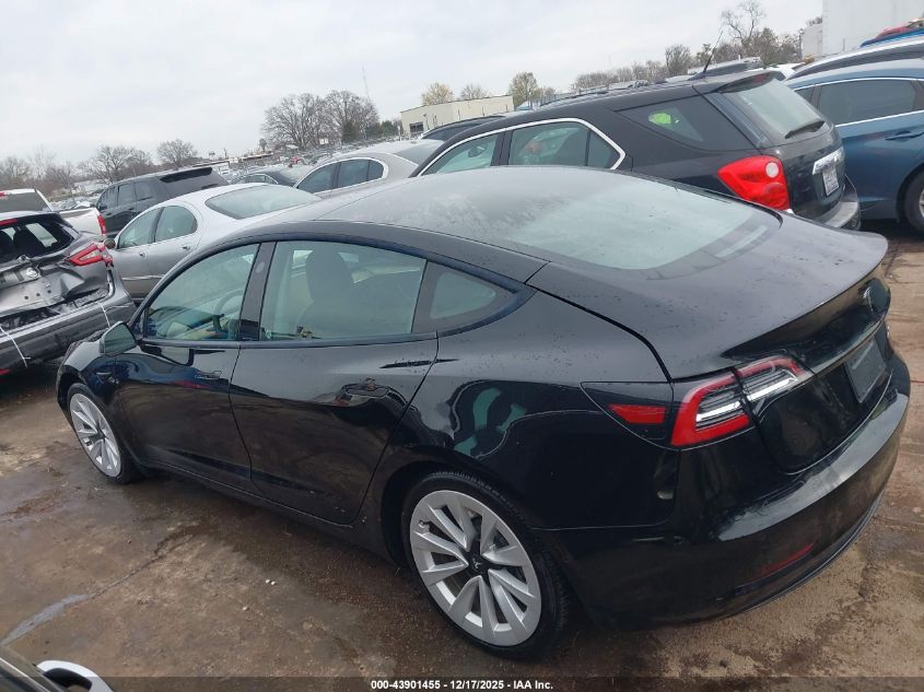 2021 Tesla Model 3 Long Range Dual Motor All-Wheel Drive VIN: 5YJ3E1EB9MF974985 Lot: 43901455