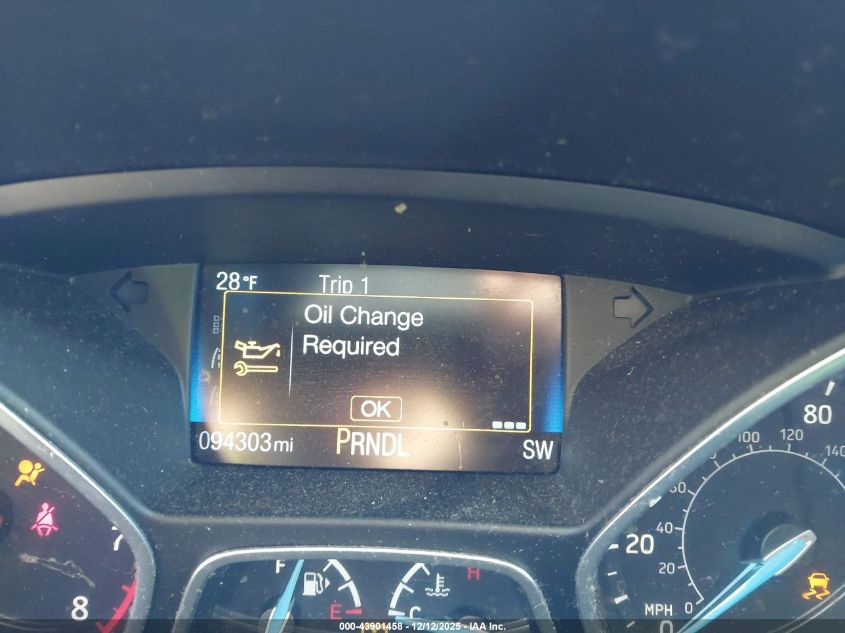 2017 Ford Focus Se VIN: 1FADP3K22HL261742 Lot: 43901458