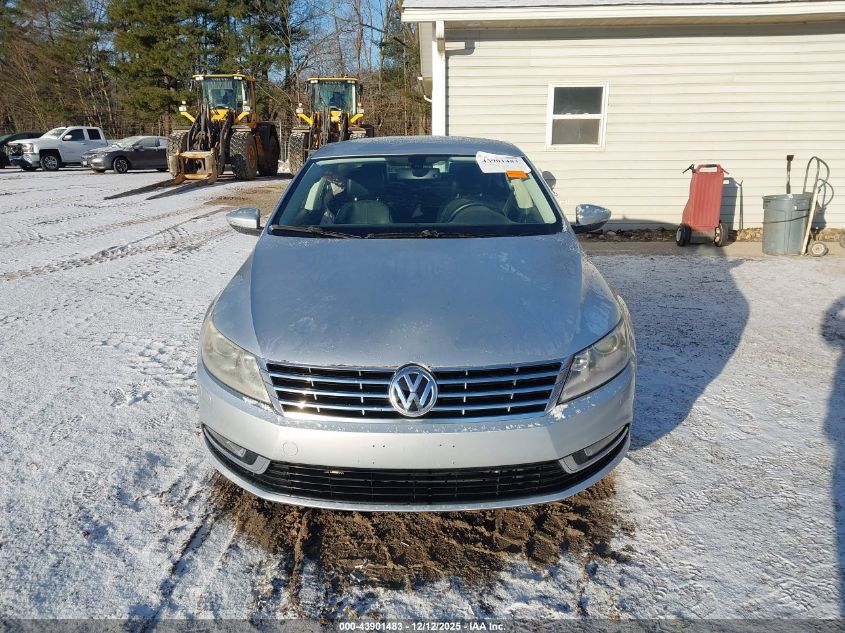 2013 Volkswagen Cc 2.0T Sport Plus VIN: WVWBP7AN2DE510723 Lot: 43901483