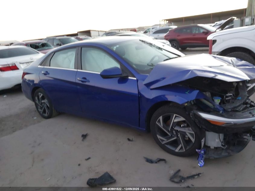 2025 Hyundai Elantra Sel Convenience VIN: KMHLS4DG2SU924761 Lot: 43901522