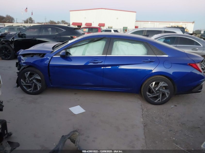 2025 Hyundai Elantra Sel Convenience VIN: KMHLS4DG2SU924761 Lot: 43901522