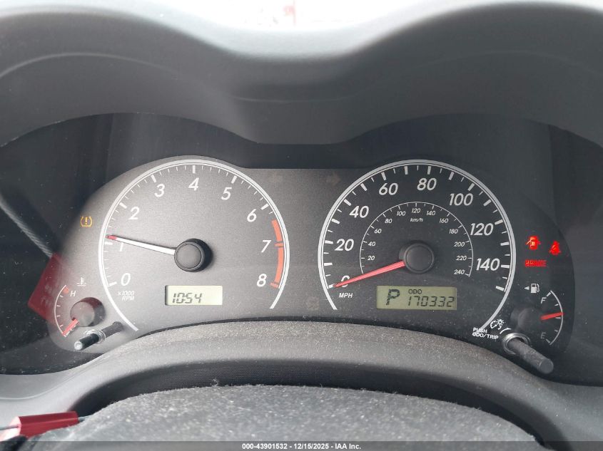 2009 Toyota Corolla Le VIN: 2T1BU40E69C155218 Lot: 43901532