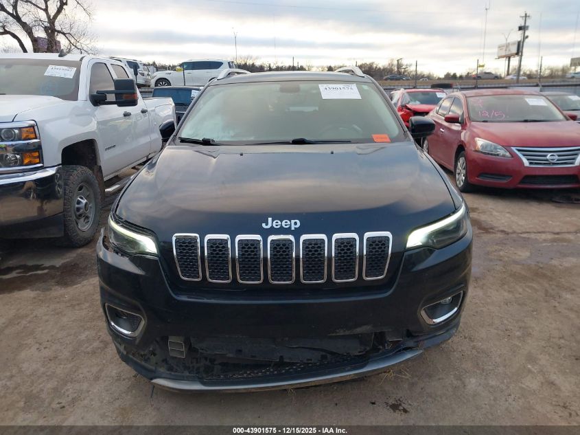2020 Jeep Cherokee Limited 4X4 VIN: 1C4PJMDX8LD607321 Lot: 43901575