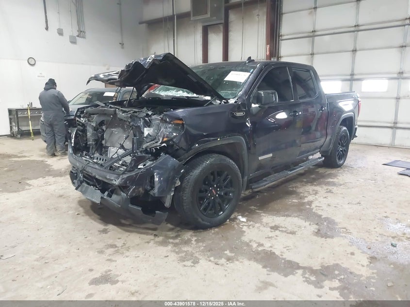 2025 GMC Sierra 1500 4Wd Short Box Elevation With 3Vl